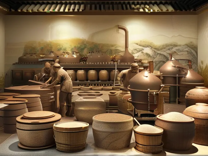 白酒酿造过程详细步骤展示