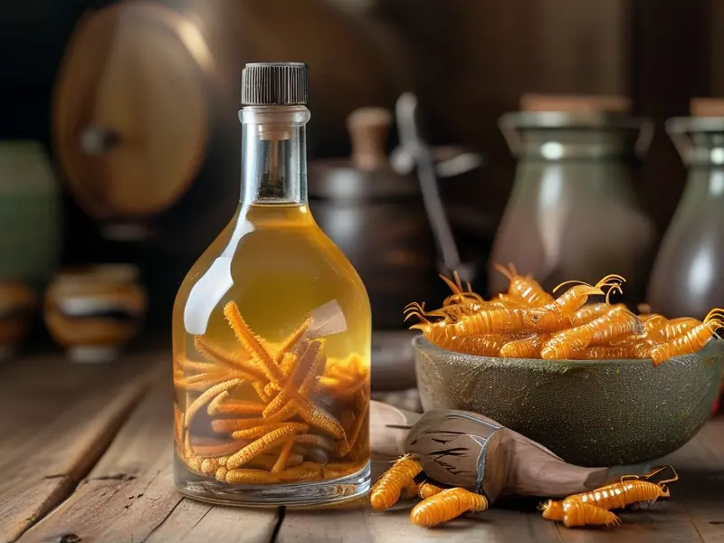 虫草泡酒最佳配方大全展示图
