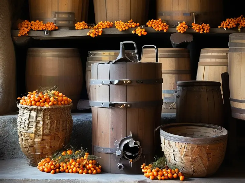 刺梨酿酒传统工艺展示