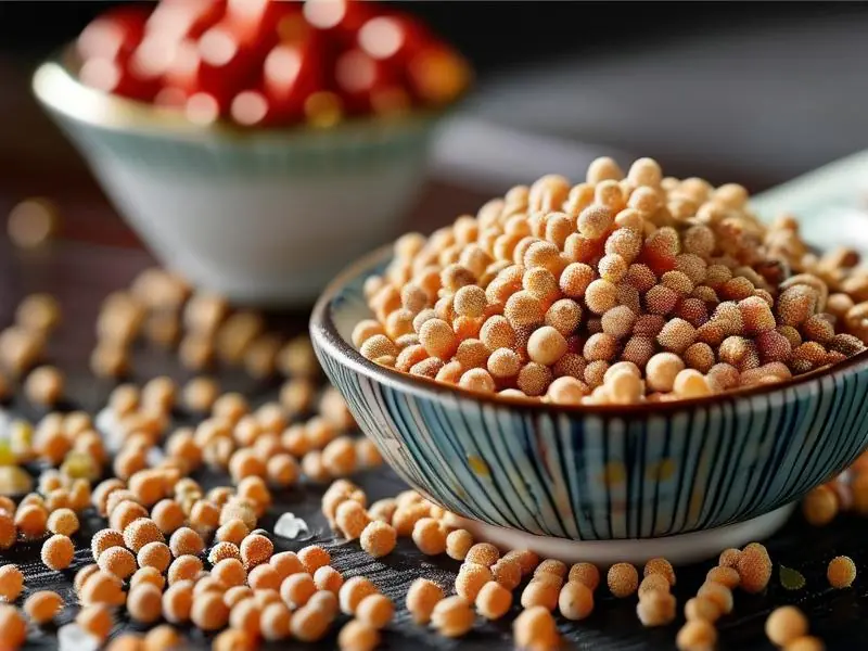 钓鱼打窝酒米制作过程展示