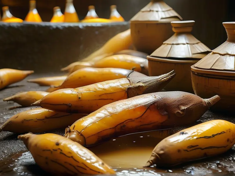 地瓜烧酒制作过程图解