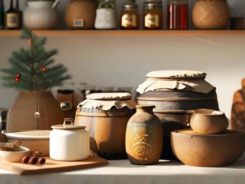 冬天家庭自酿糯米酒步骤展示