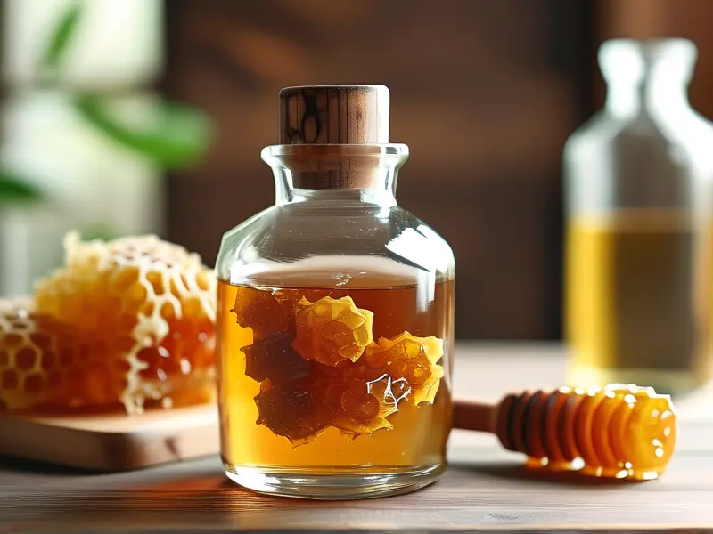 蜂巢泡酒成品展示图