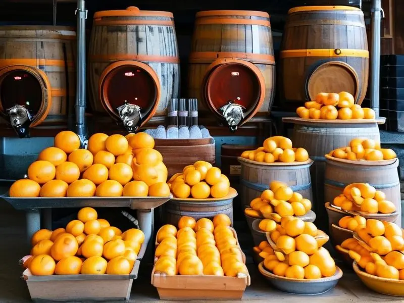 柑橘酿酒过程展示