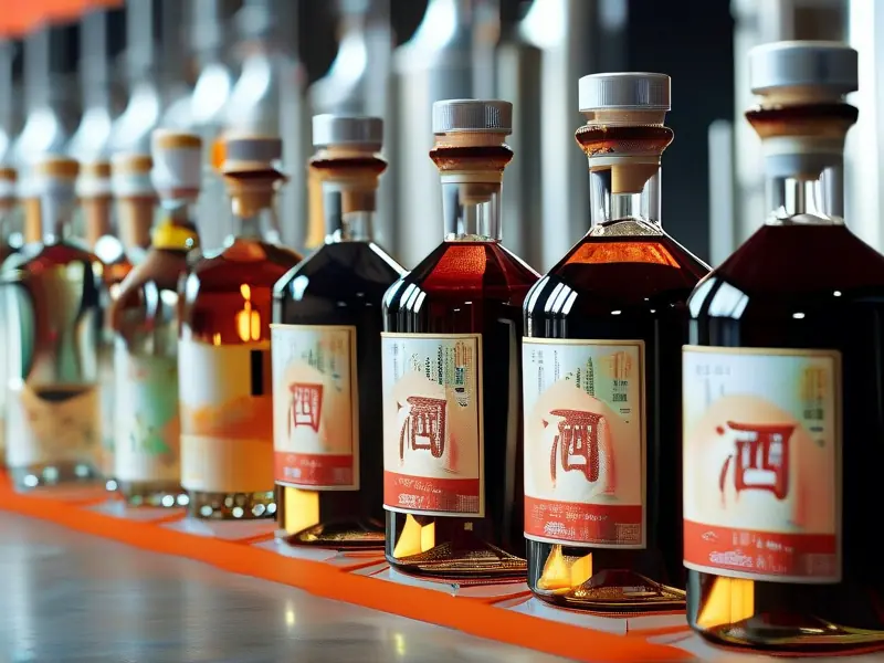 固态法白酒勾兑技术展示图