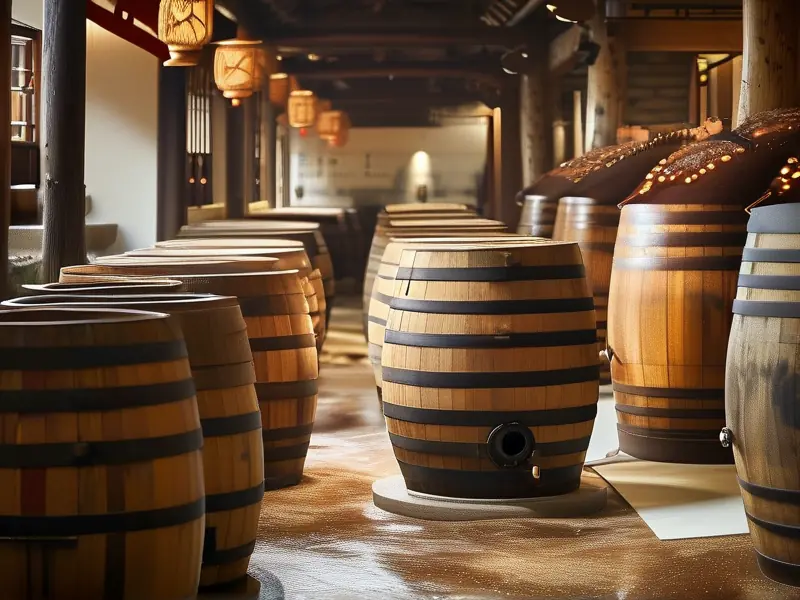 古法酿酒工艺展示图