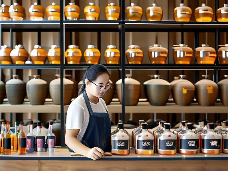 贵州酿酒技术培训学校学员实操酿酒技术