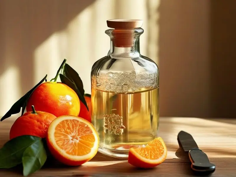 红桔泡酒制作过程展示