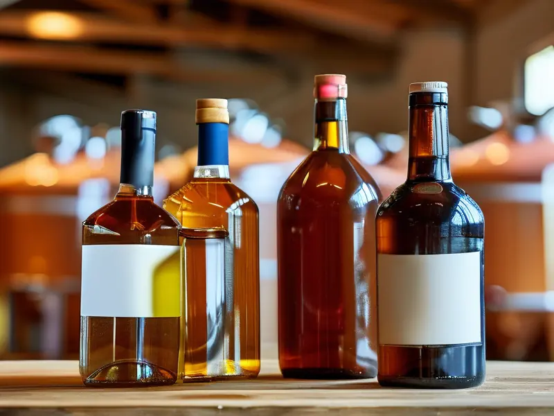 几种纯粮酿造酒展示图