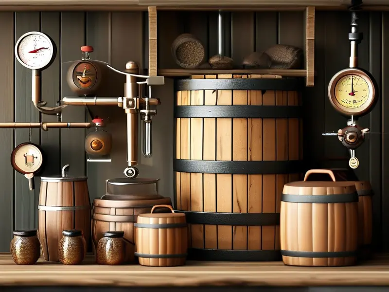 家庭酿酒所需设备展示图