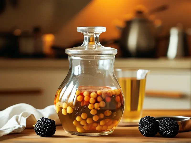 嘉宝果泡酒制作过程实拍图