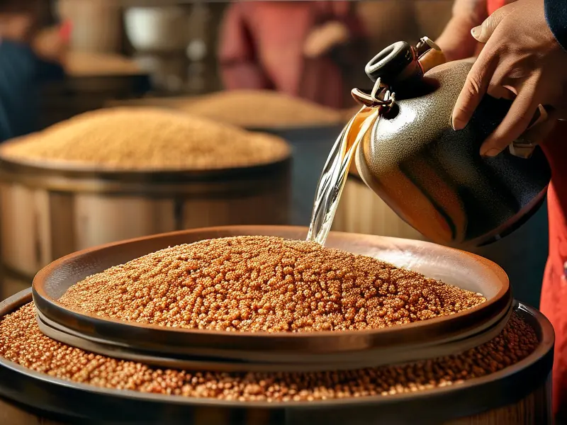 酱香型白酒传统酿造工艺过程展示