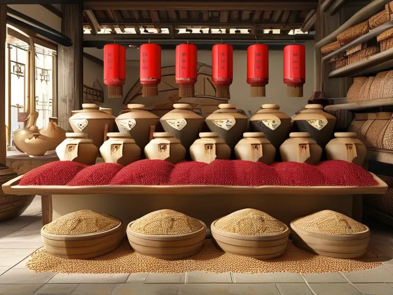 酱香型白酒主要酿造原料实拍图