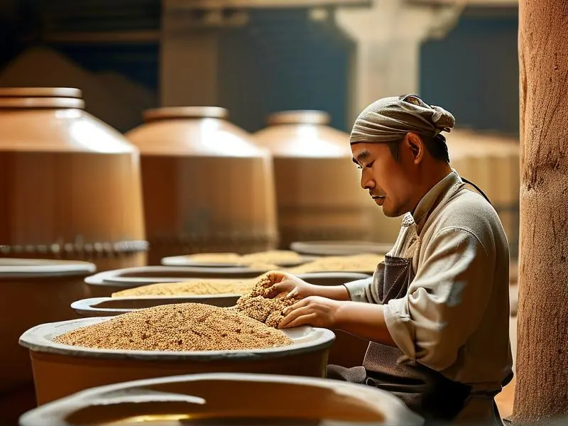 酱香型白酒传统酿造工艺现场实拍