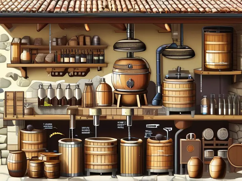 家庭酿酒流程步骤示意图