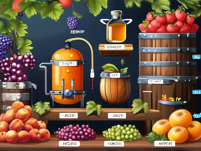 家庭水果酿酒步骤示意图