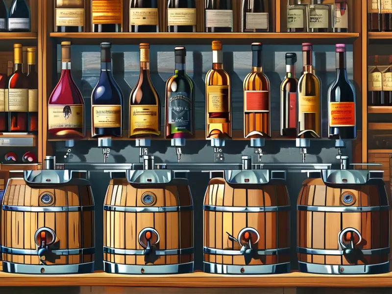 酒的酿造生产流程示意图