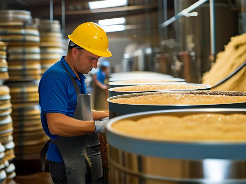 酒黄精生产工艺现场操作图