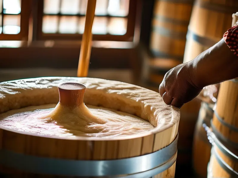 传统酒胚子制作过程展示