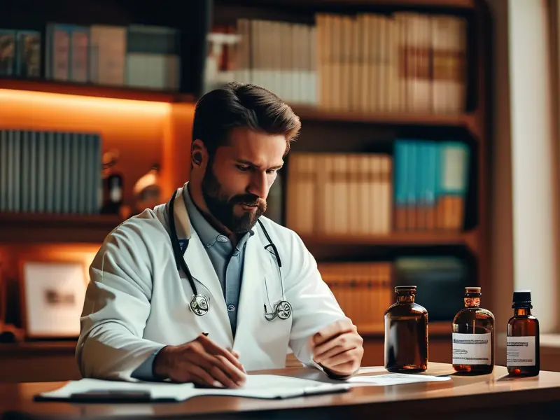 医生讲解戒酒方案