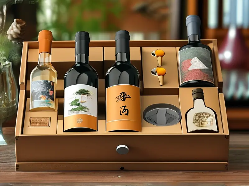 酒盒子手工制作步骤图解