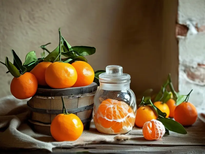 家庭自酿橘子酒的制作过程