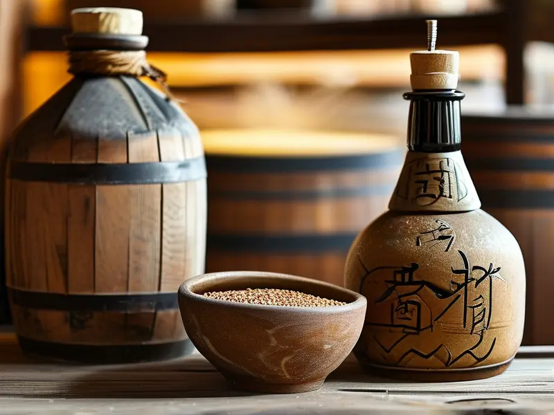 苦荞酒制作过程实拍图
