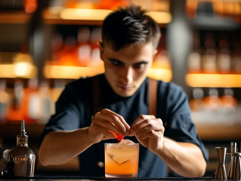 临沂专业调酒培训学校教学场景