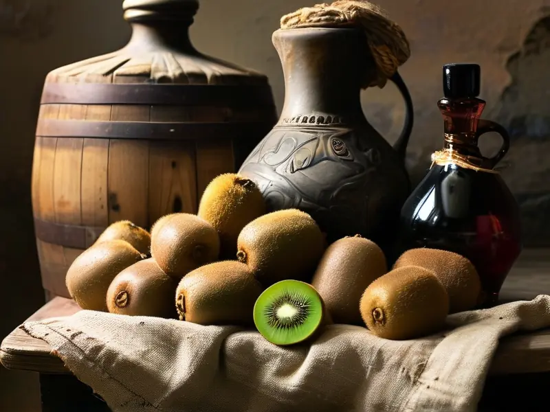 猕猴桃酒酿制过程展示