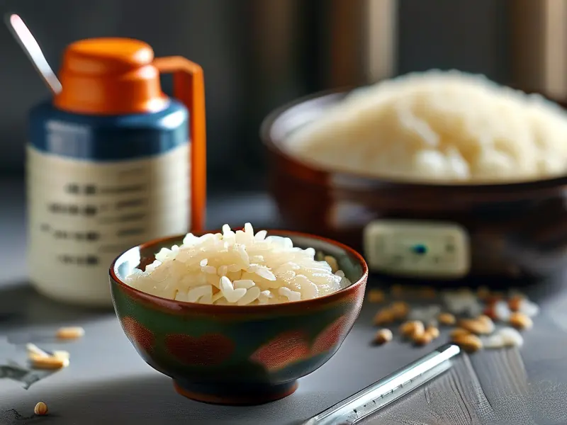 成功制作的米酒成品展示