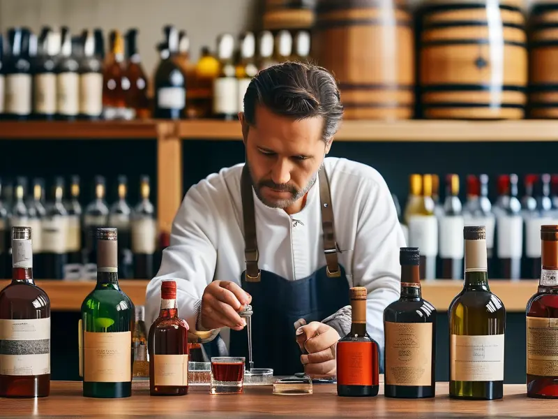 白酒勾兑技术实操演示