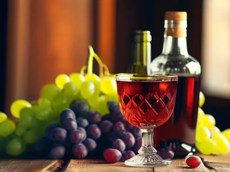 自制葡萄酒与白酒的搭配示意图