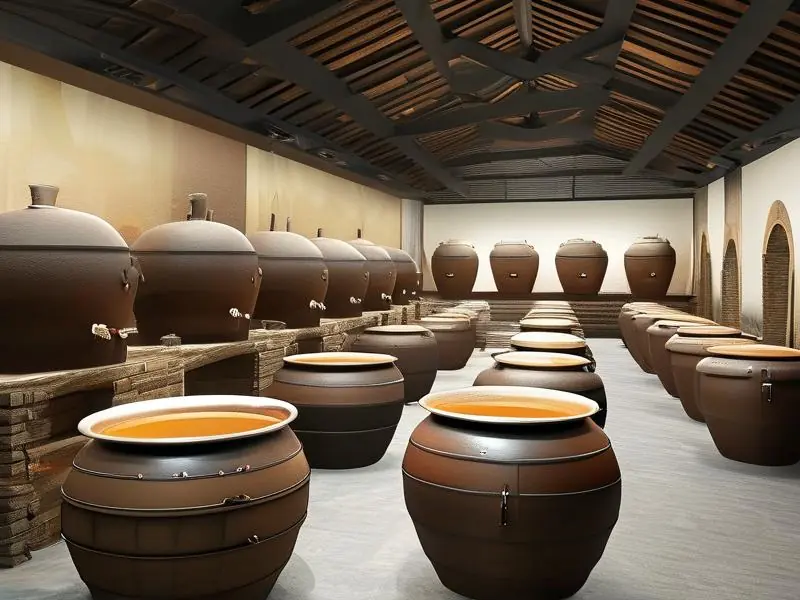 传统酿酒天锅实物展示