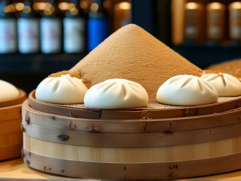 酿酒馒头成品展示图