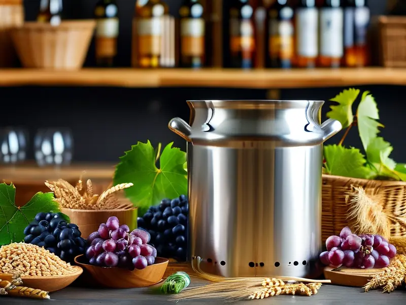 不锈钢酿酒桶使用场景示意图