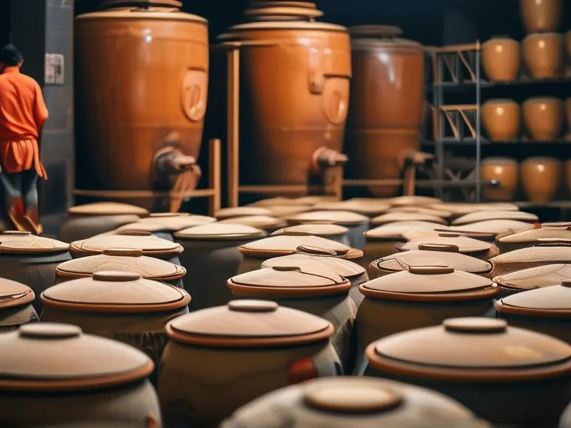 浓香白酒传统酿造工艺与窖藏环境实拍