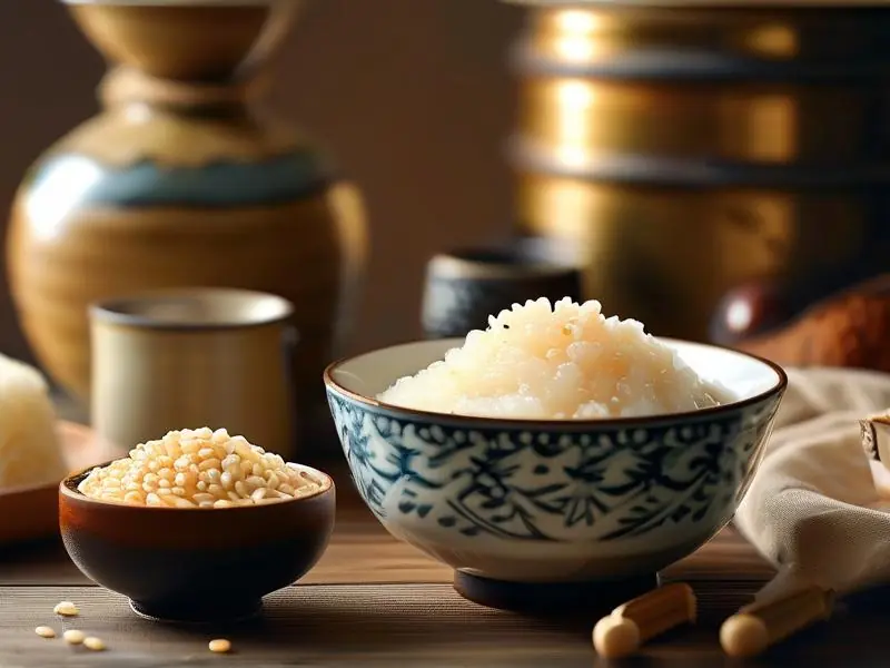 自制糯米甜酒成品展示