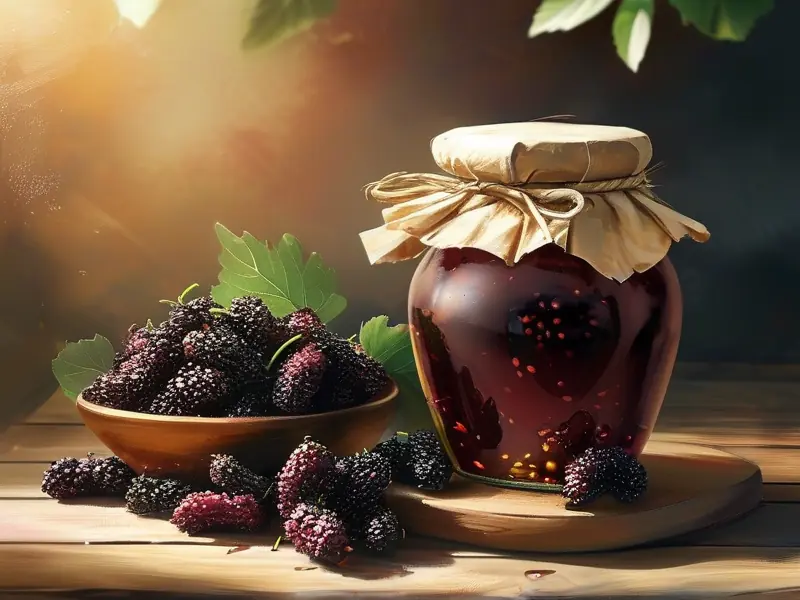 家庭自制桑葚酒的步骤展示