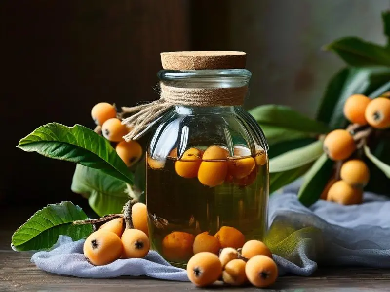 枇杷泡酒制作过程展示