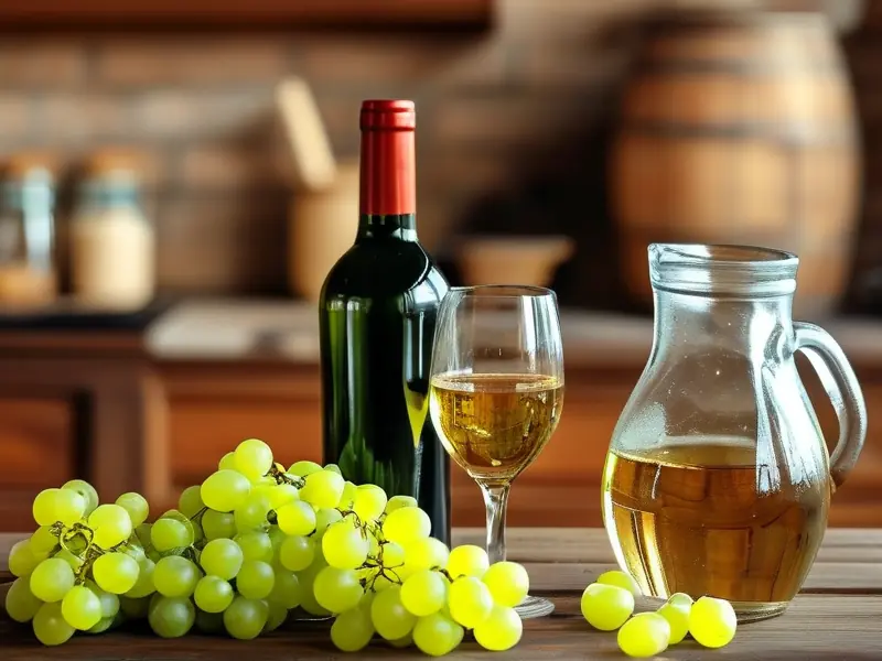 葡萄泡白酒制作材料与工具展示