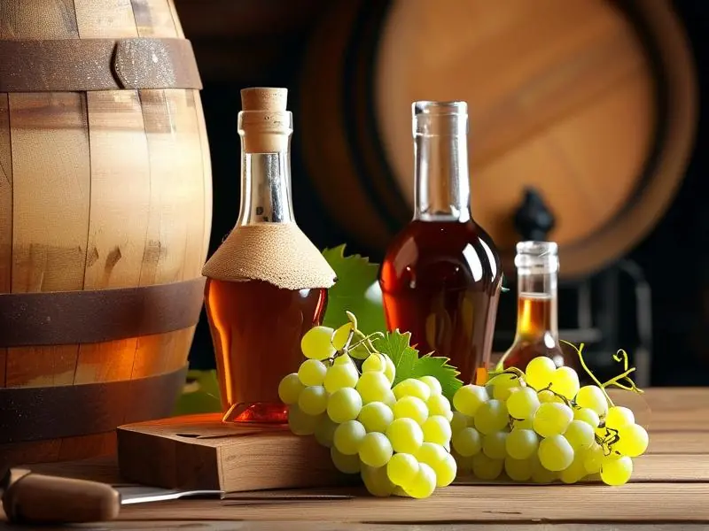 家庭酿酒工具与葡萄发酵过程展示