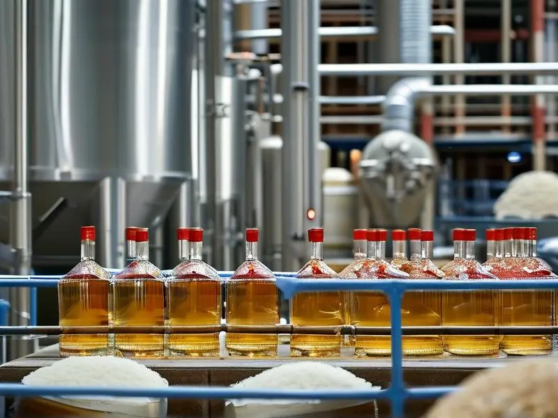 清香型白酒生产工艺流程中的蒸馏环节