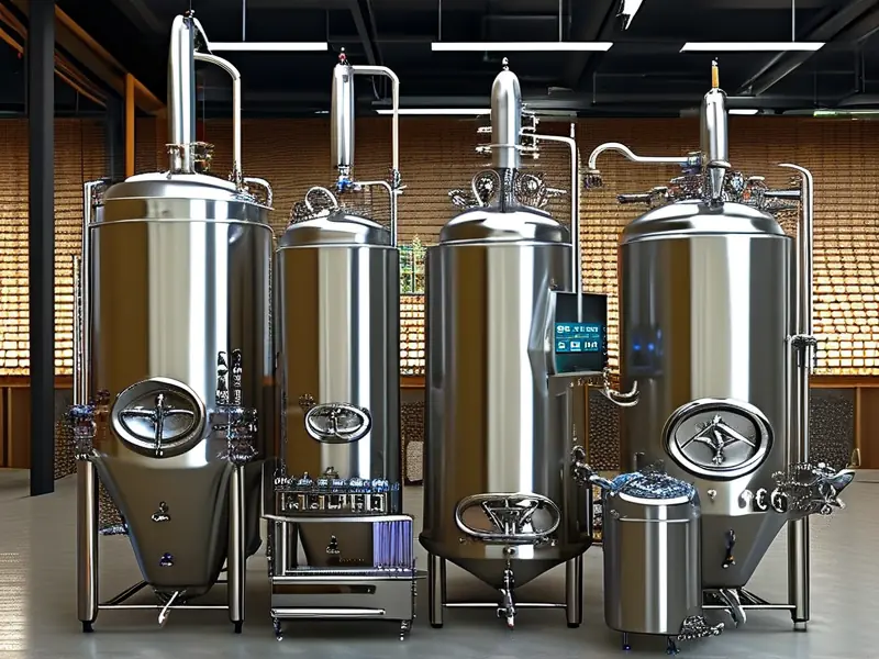 全套酿酒机器设备展示图