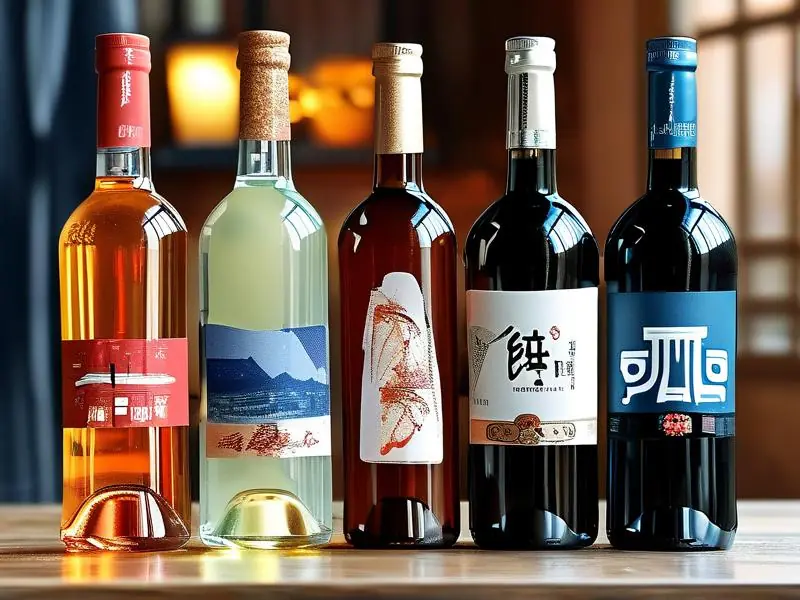 纯酿造酒与勾分酒对比图