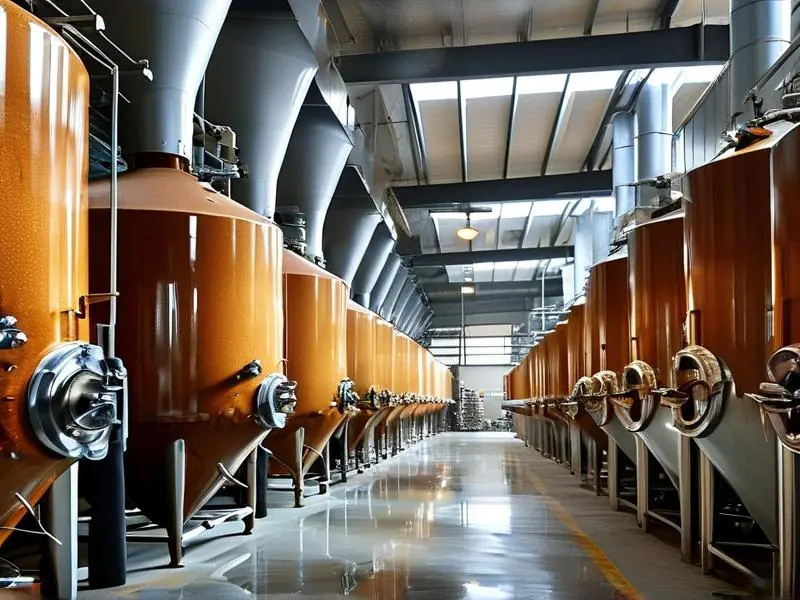 容大酱酒生产车间内部实景