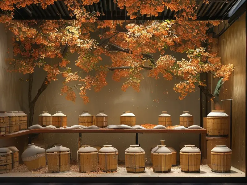 桂花酿酒步骤详解图