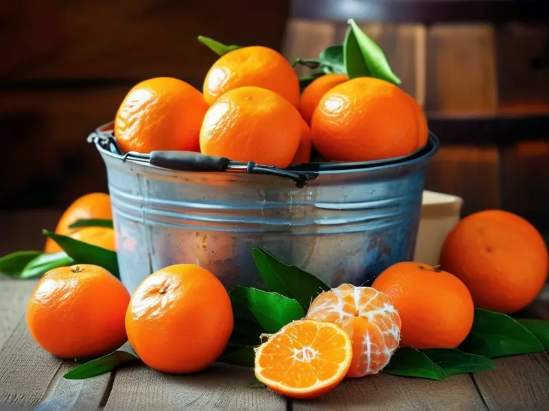 自制桔子酒的原料与酿酒过程展示