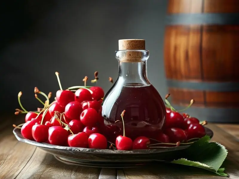 山樱桃酿酒过程展示