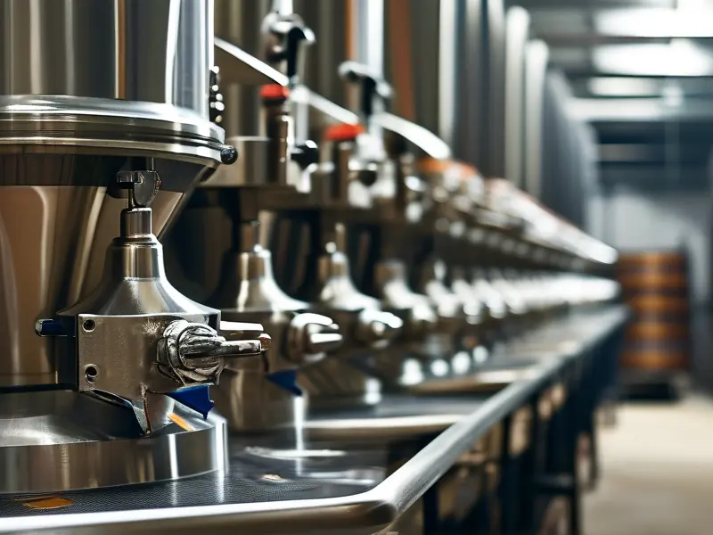 山东酿酒设备公司生产车间及设备展示