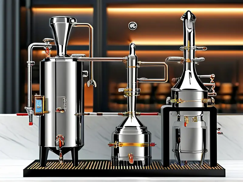 烧酒设备酿酒器材展示图